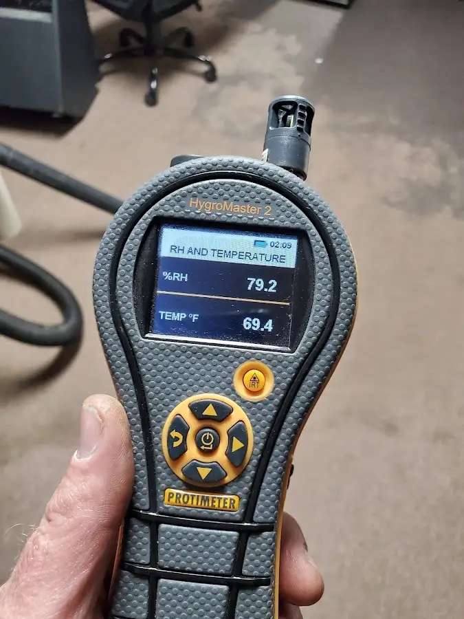 Moisture meter humidity assessment for Fire & Smoke Damage Restoration in St. Rose